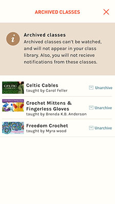 Craftsy Library iPhone