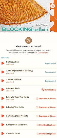 Craftsy Library iPhone